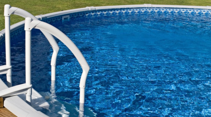 above ground pool with pool liner 