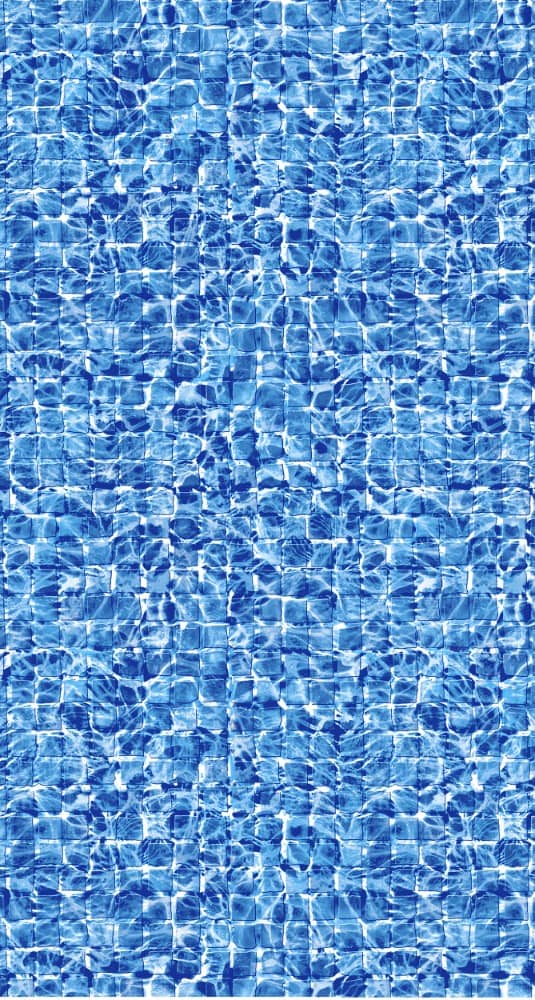 River White & Light Blue Inground Pool Liner